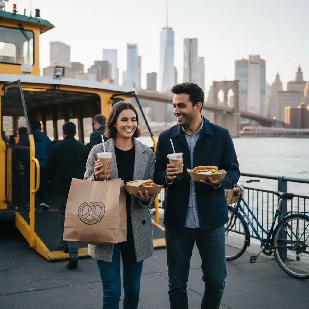 Local route detail for NYC Waterfront Walks With Food Stops And Drinks in NYC.