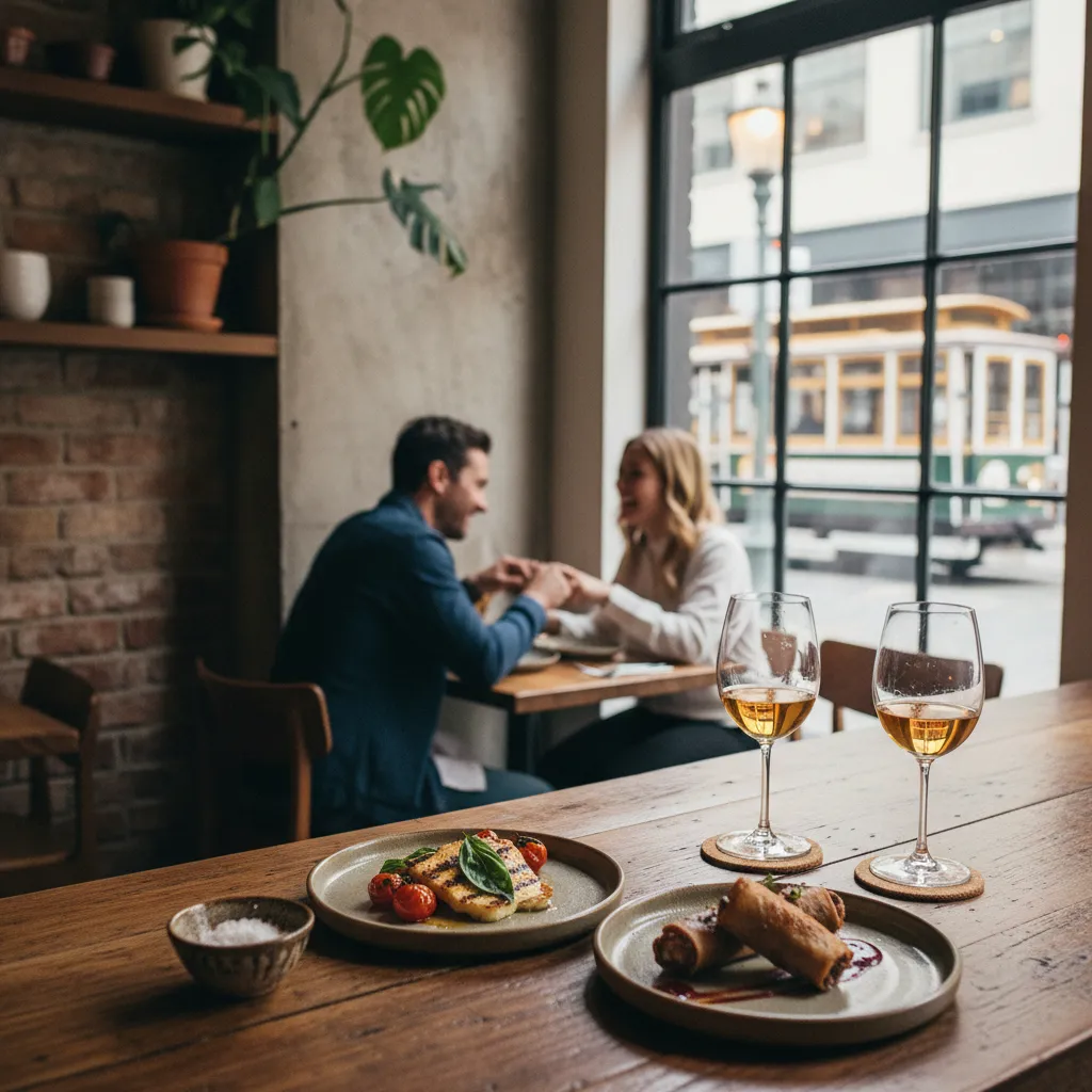 Local route detail for SF Date Night Restaurants That Still Feel Relaxed in SF.