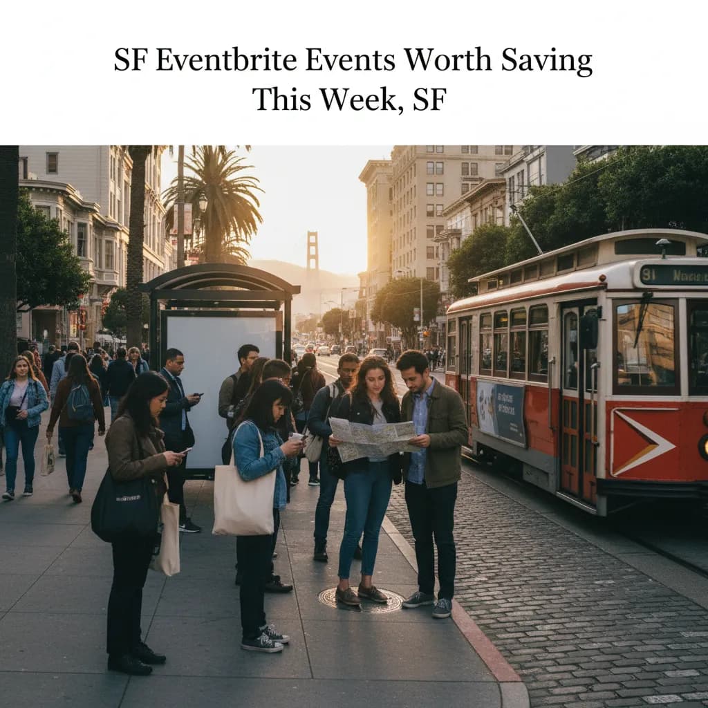 Cover image for SF Eventbrite Events Worth Saving This Week in SF.