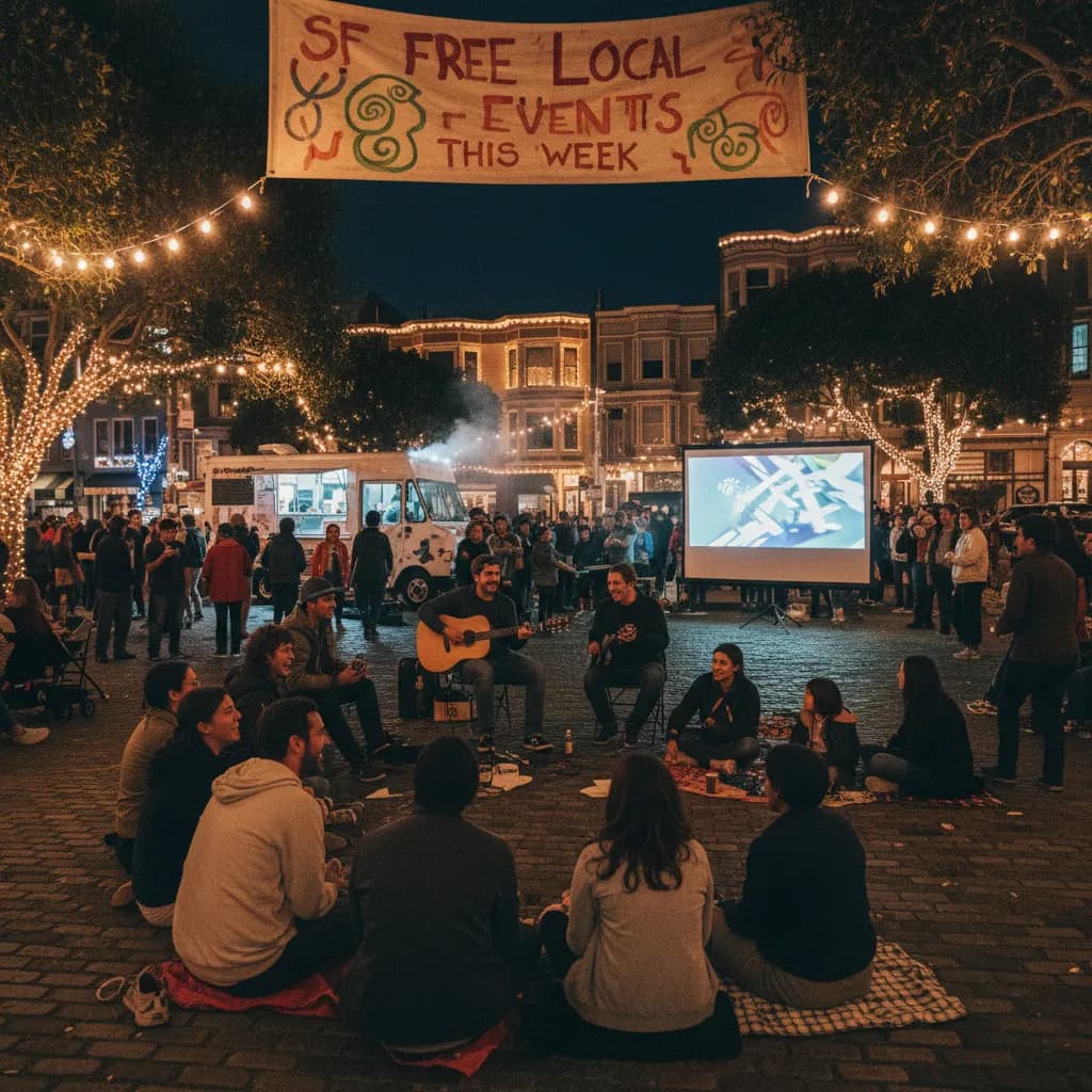 Cover image for SF Free Local Events Happening This Week Worth Saving in SF.