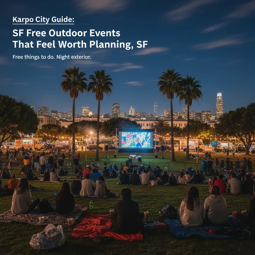 Local route detail for SF Free Outdoor Events That Feel Worth Planning in SF.