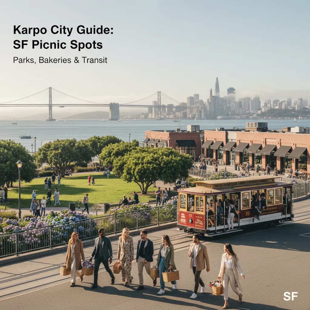 Cover image for SF Picnic Spots With Parks, Bakeries, And Transit in SF.