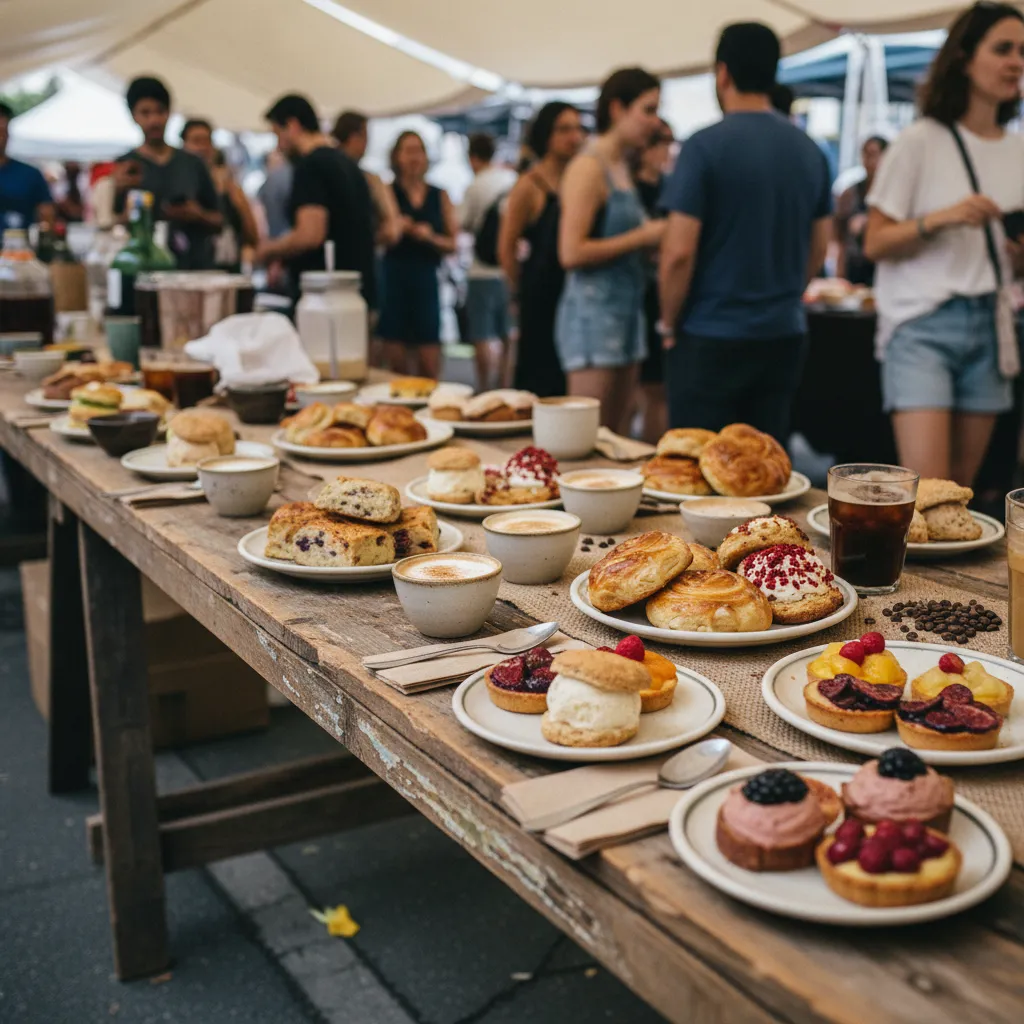 Editorial scene for SF Summer Festival Guide For Friends Visiting Soon in SF.