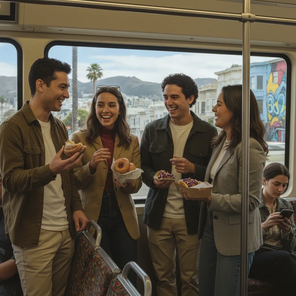 Local route detail for SF Weekend Food Crawl Ideas From Trending Searches in SF.