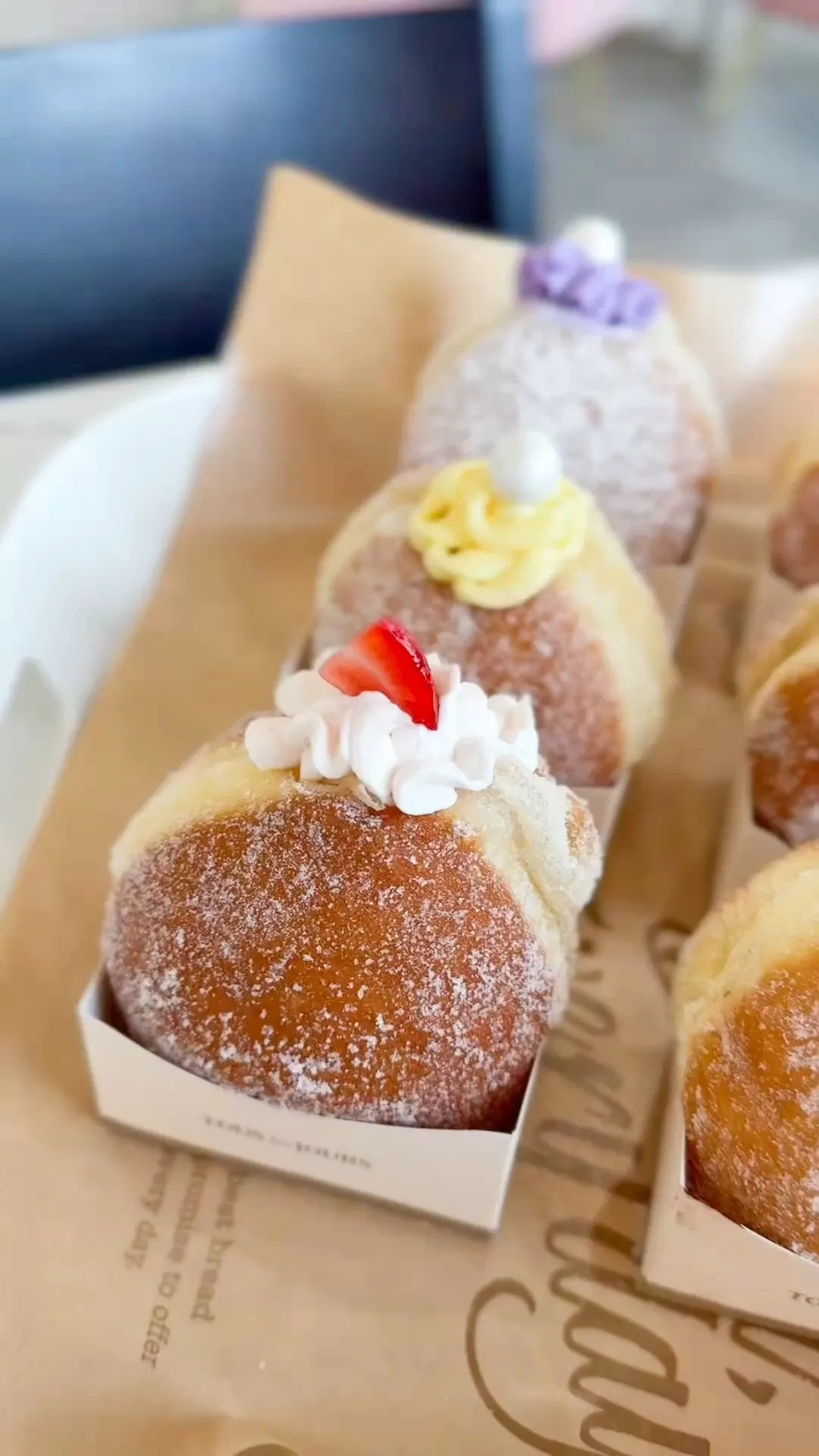 Tous Les Jours: Korean French bakery — soft-serve, mochi cake, daily-bread rotation