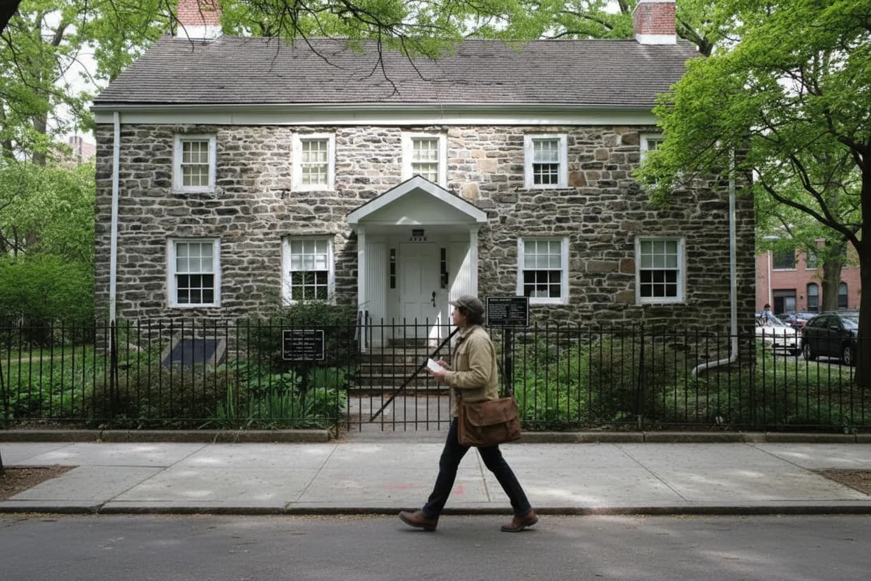 NYC experience scene for Valentine-Varian House for a Short Bronx History Stop Before a Norwood Lunch