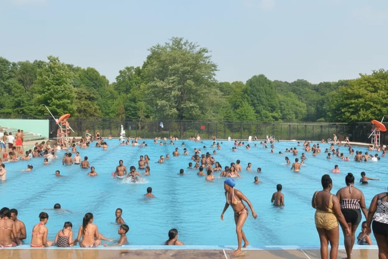 Cover scene for Van Cortlandt Pool Before Lunch: A Bronx Lap-Swim Plan With Park Time