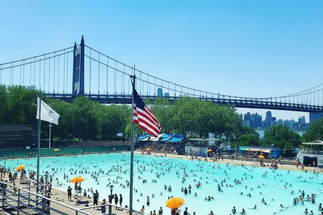 NYC experience scene for Van Cortlandt Pool Before Lunch: A Bronx Lap-Swim Plan With Park Time