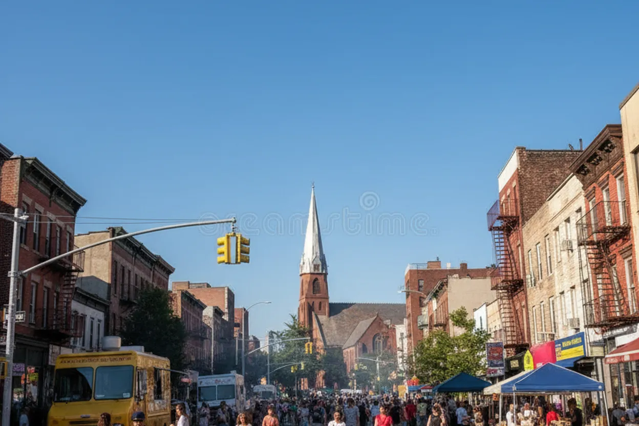 Cover scene for Vernon Boulevard Summer Streets for a Queens Waterfront Bike-and-Walk Plan