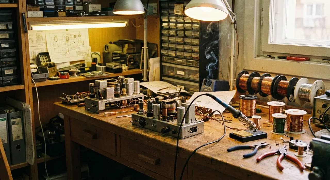 Vintage Radio Repair and Collection in Park Slope