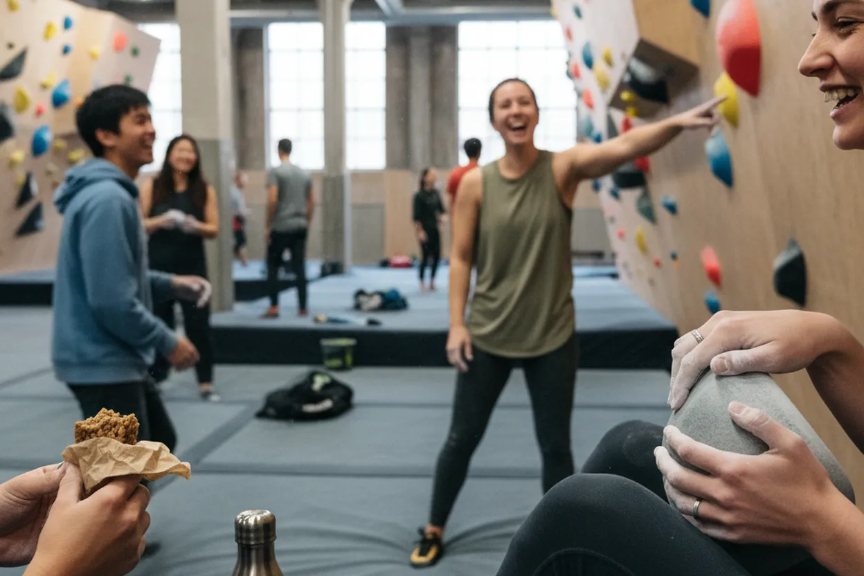 Editorial detail for VITAL Brooklyn: A First Bouldering Session Without the Intimidation