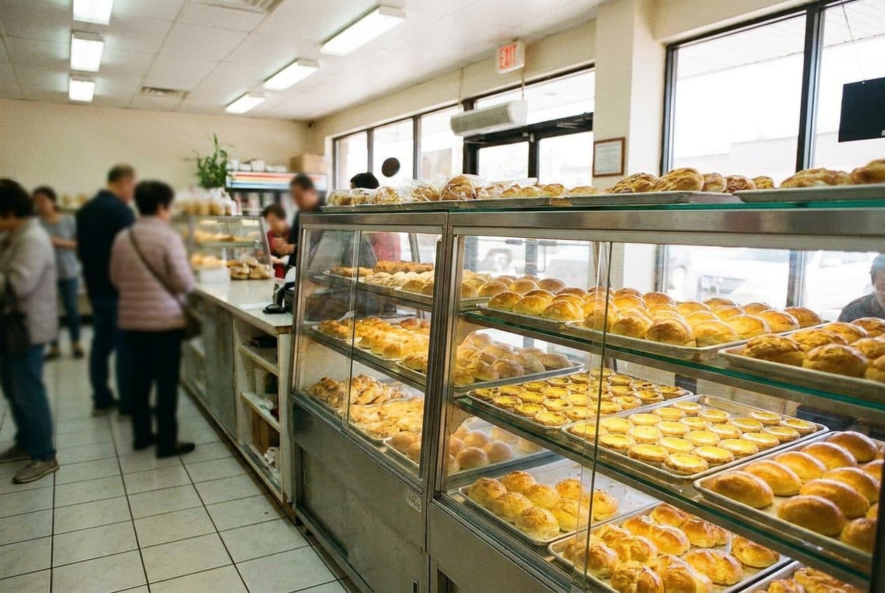 Warm Egg Tarts and Milk Tea in the Mid-Afternoon Lull at a Sunset Park Bakery - cover image