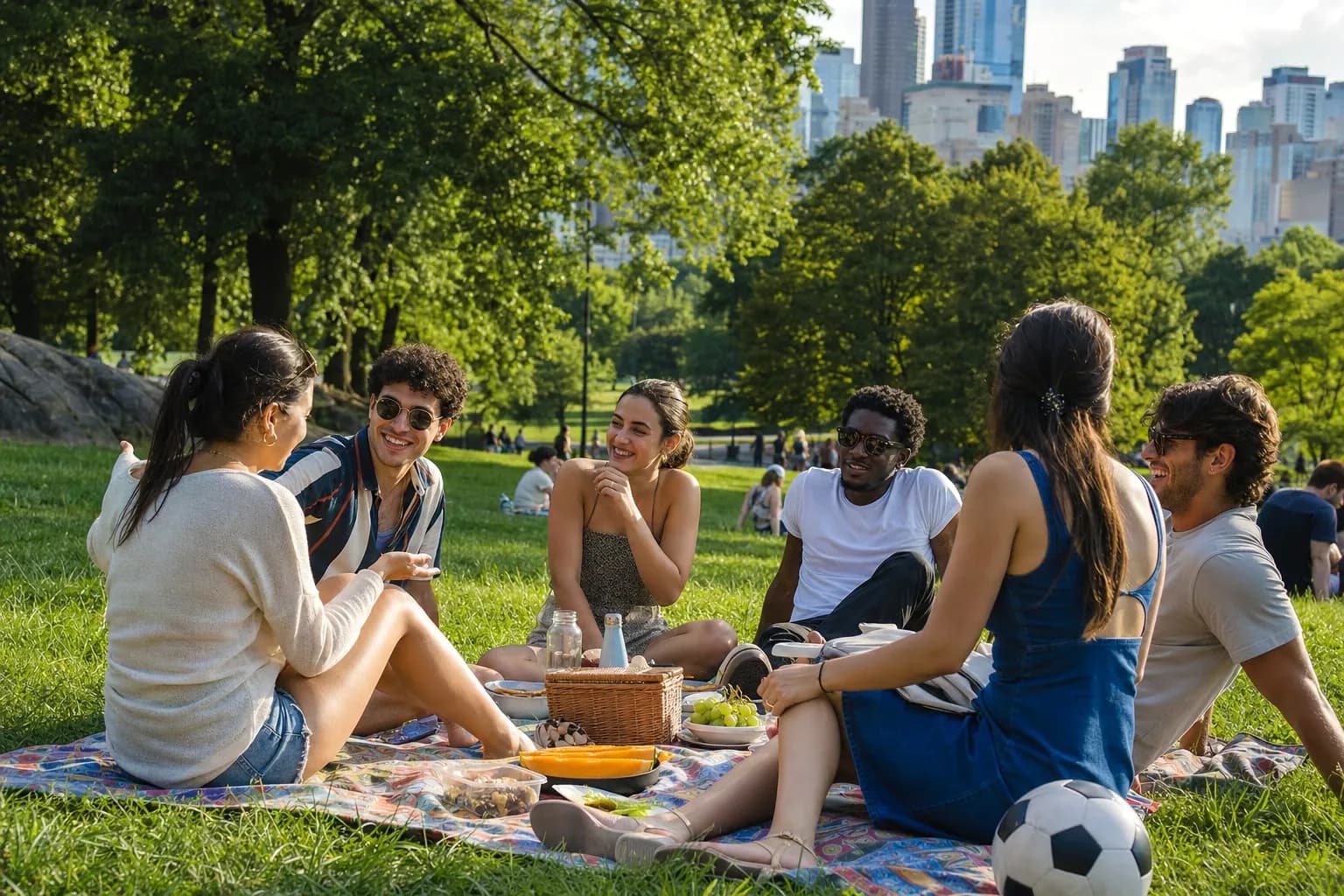 Distinct World Cup 2026 scene for New York