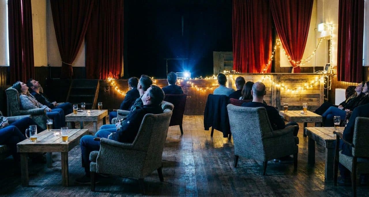 What Cozy Bar Screens The Mandalorian and Grogu for Star Wars Fans? - scene