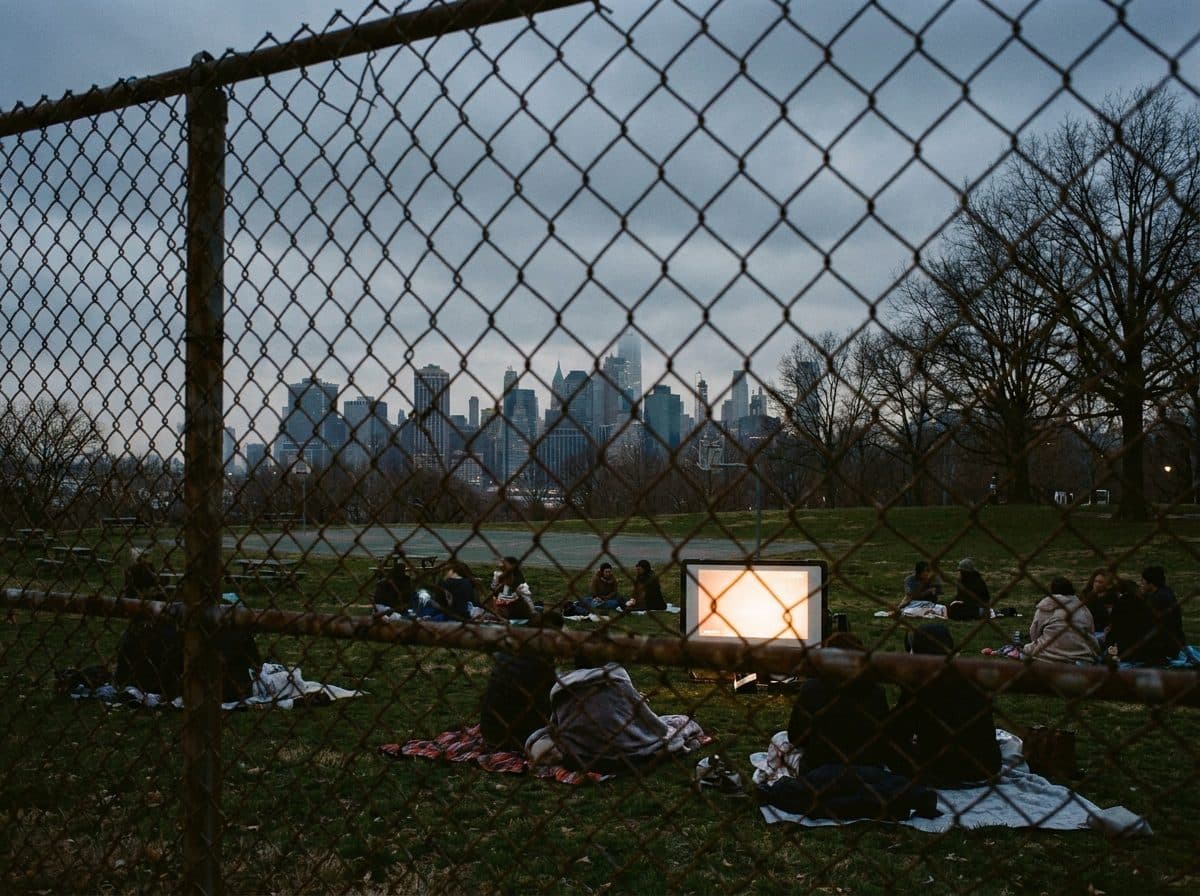 What Free Spaces Show Brazil vs USA for Sunset Park Crowds Without a Cover Charge? - scene