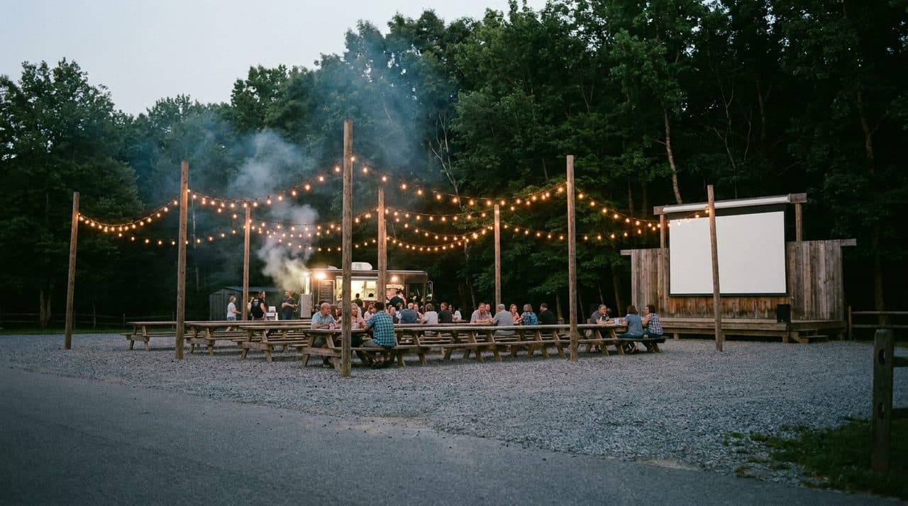 What Time Is the World Cup Opening Ceremony Screening at Westport's Outdoor Beer Garden? - scene