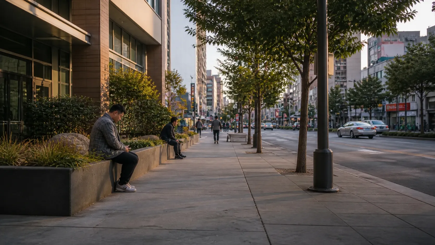 Realistic city scene for Where darren waller Meets a Better Los Angeles Afternoon?