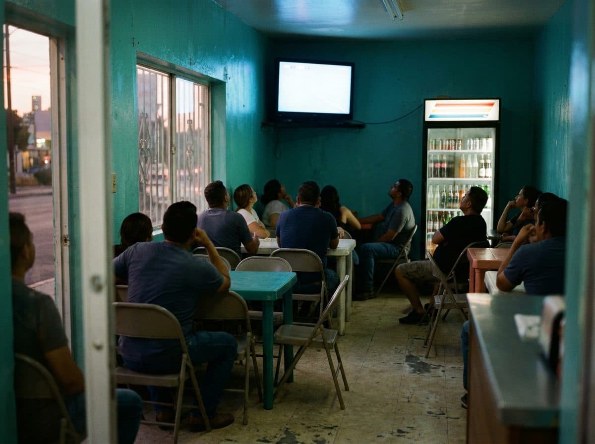 Where Do Fans Say Goodbye to a Veteran During Mexico vs Sudafrica in Sunset Park? - scene