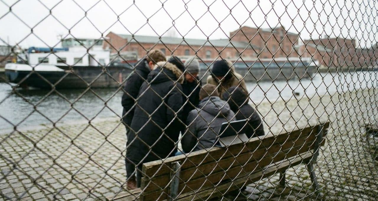 Where Do Norway vs Morocco Fans Gather Near the Free Ikea Ferry? - scene