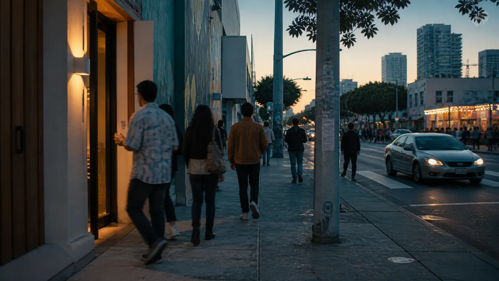 Realistic city scene for Where lucy davis Meets a Better Miami Afternoon image 3
