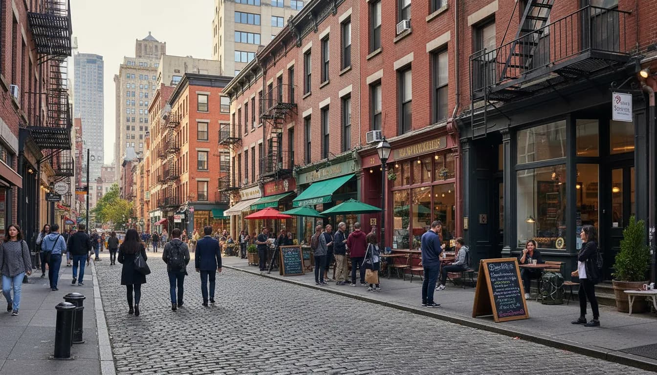 Cover scene for Where New Yorkers Actually Eat Lunch, Not Just the Nearest Chain