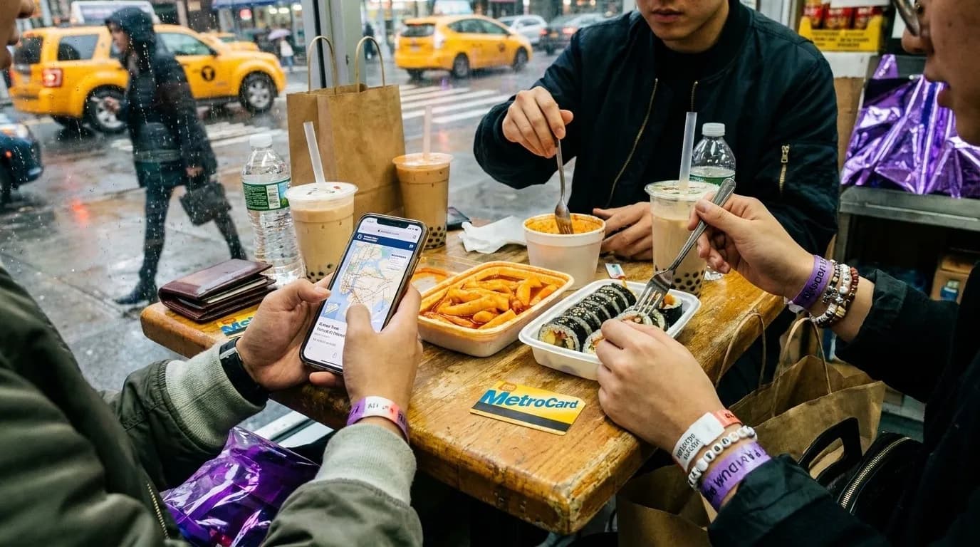 Editorial NYC detail for Where NYC K-Pop Fans Meet Before Smaller Touring Shows