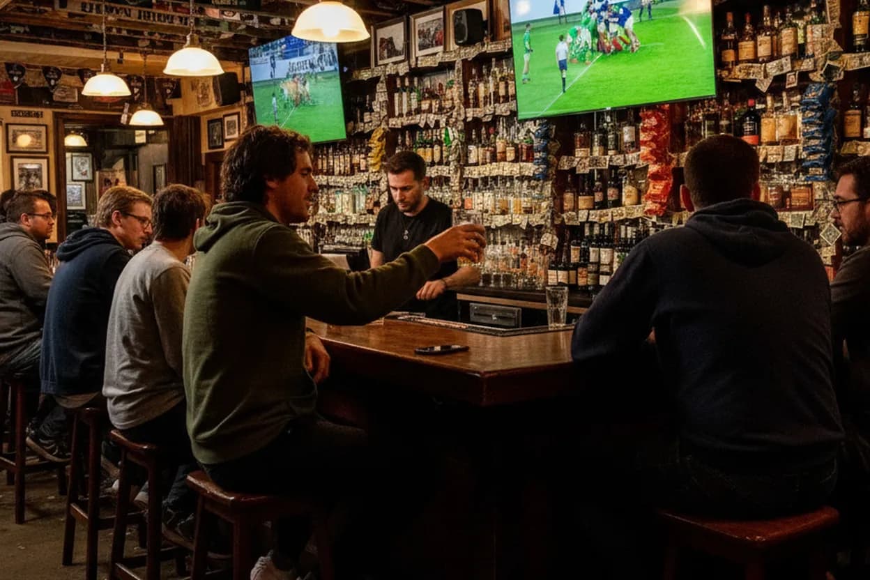 NYC experience scene for Wilka’s on the Bowery for a Liberty Game When Sound Matters