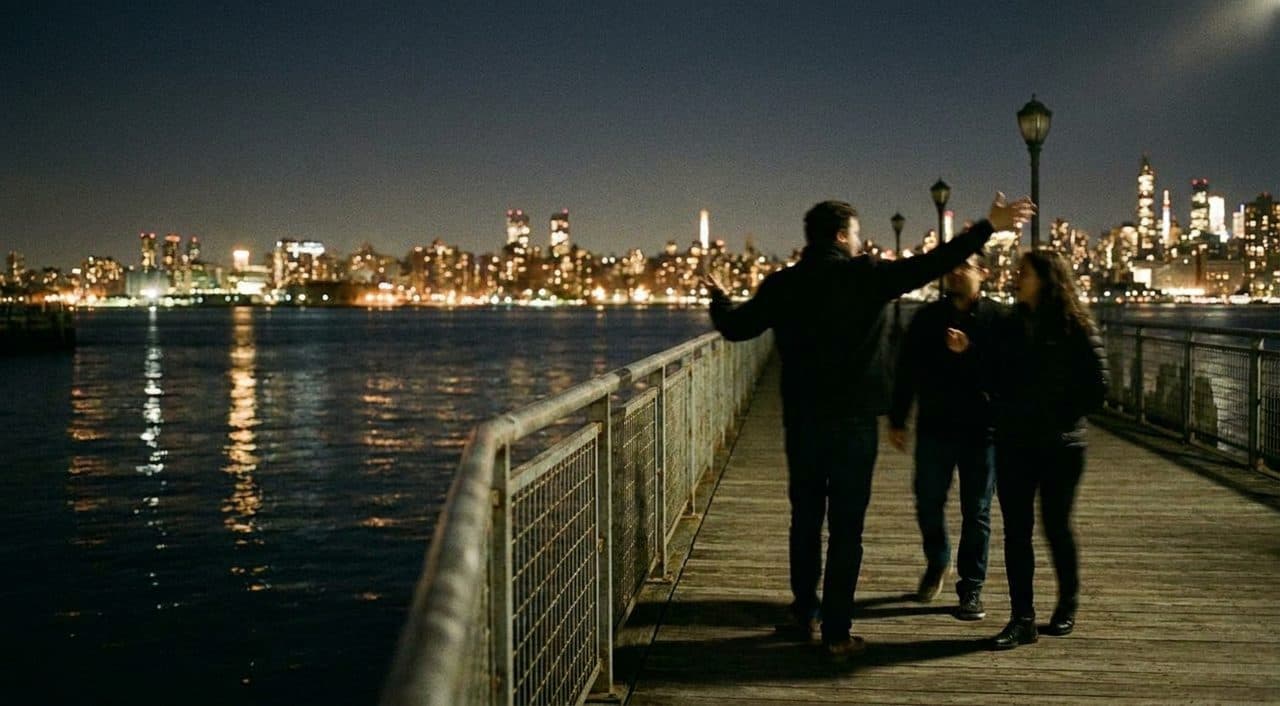 Williamsburg's Waterfront When Czechia and Guatemala Go Long - scene