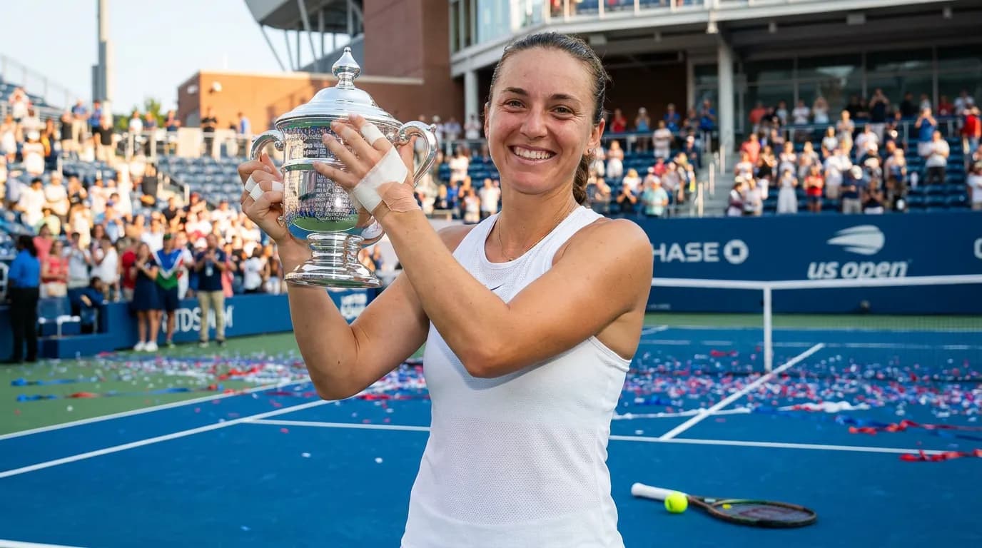 Photorealistic tennis scene illustrating Wimbledon Prize Money Versus US Open Payouts: Full Comparison.