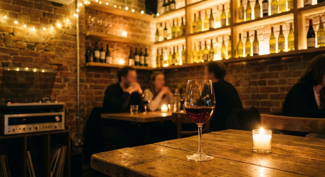 The Fort Greene Wine Bar That Spins Vinyl Every Tuesday Night - scene