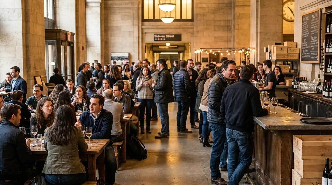 Cover scene for Wine Bars Pouring New York Bottles Without Tasting-Room Formality