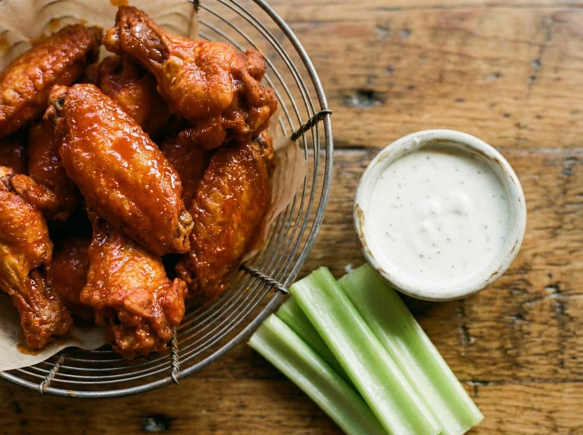 Wings and Sweet Tea in Old Fourth Ward While patrick mahomes Highlights Loop on Screens - scene