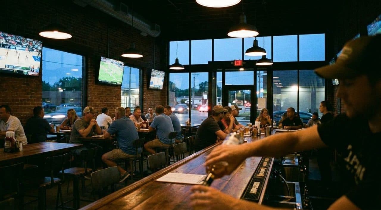 Wings Platters and Wings vs Lynx Screens Before World Cup Summer Nights in Old Fourth Ward - scene