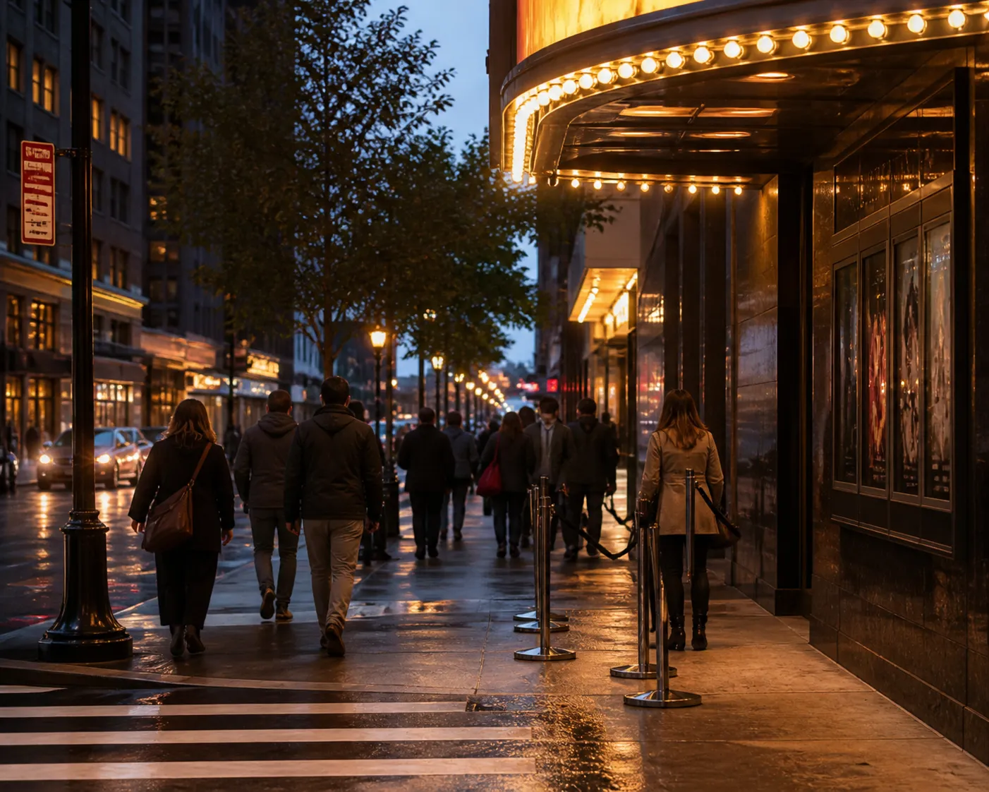 Cover image for Movie Theater: One-Day Itineraries Around NYC Ferry Stops in NYC.