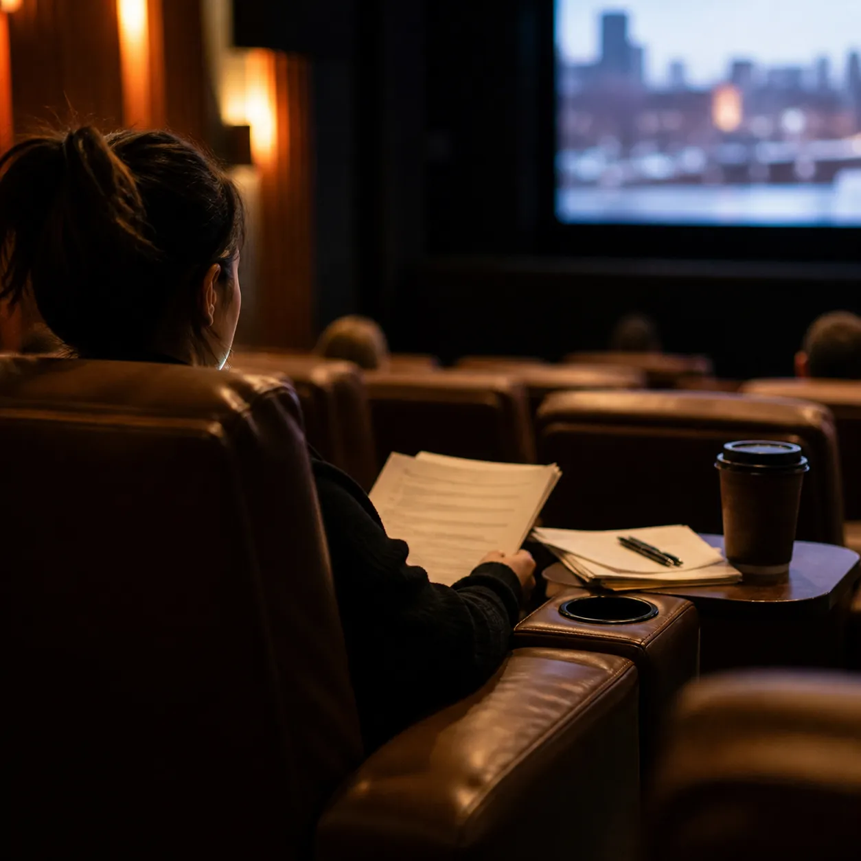 Cover image for Movie Theater: Where To Print Or Scan Documents In NYC Without An Office in NYC.