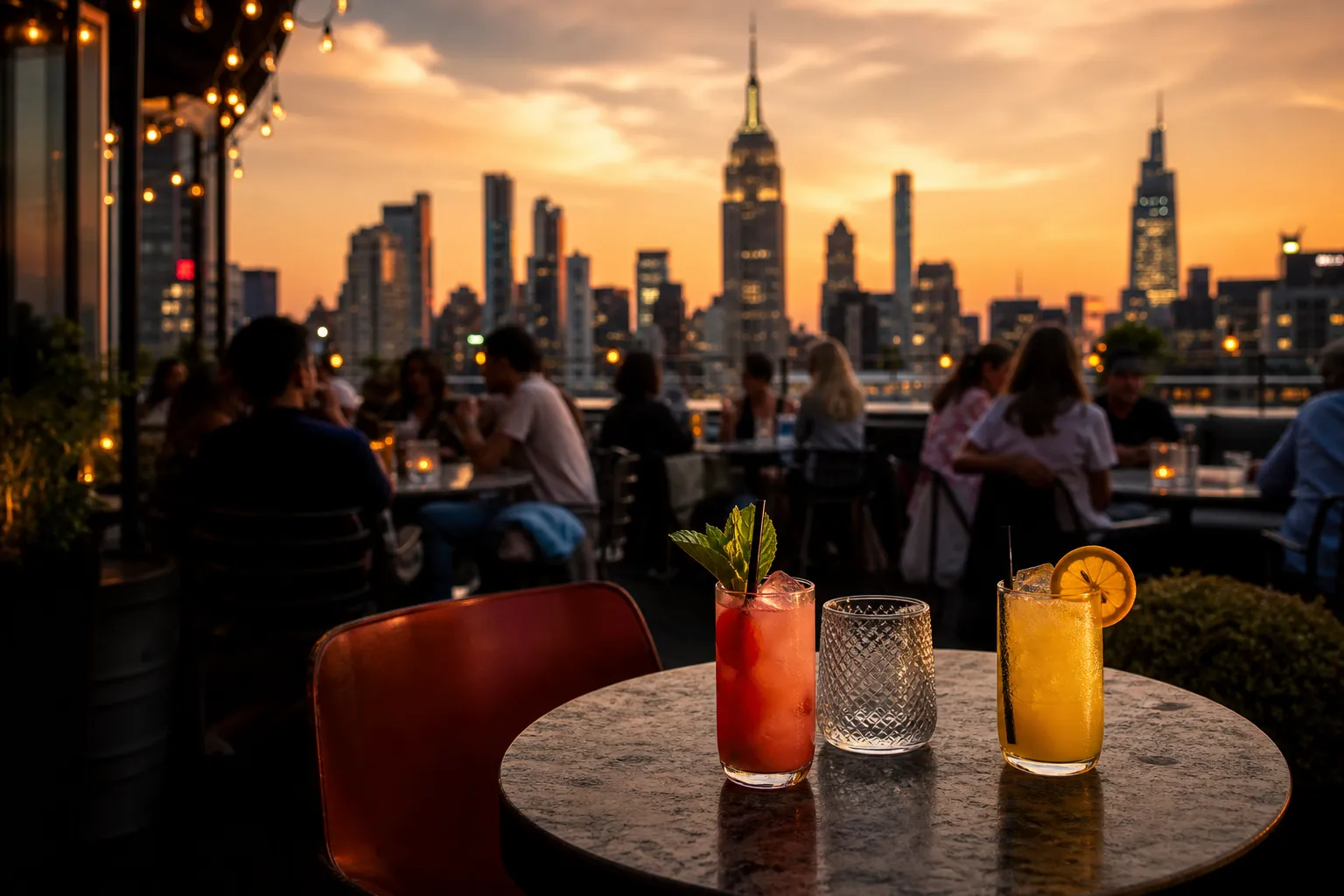Inline image for Restaurant Chain: Best Mocktail Happy Hours In NYC in NYC.