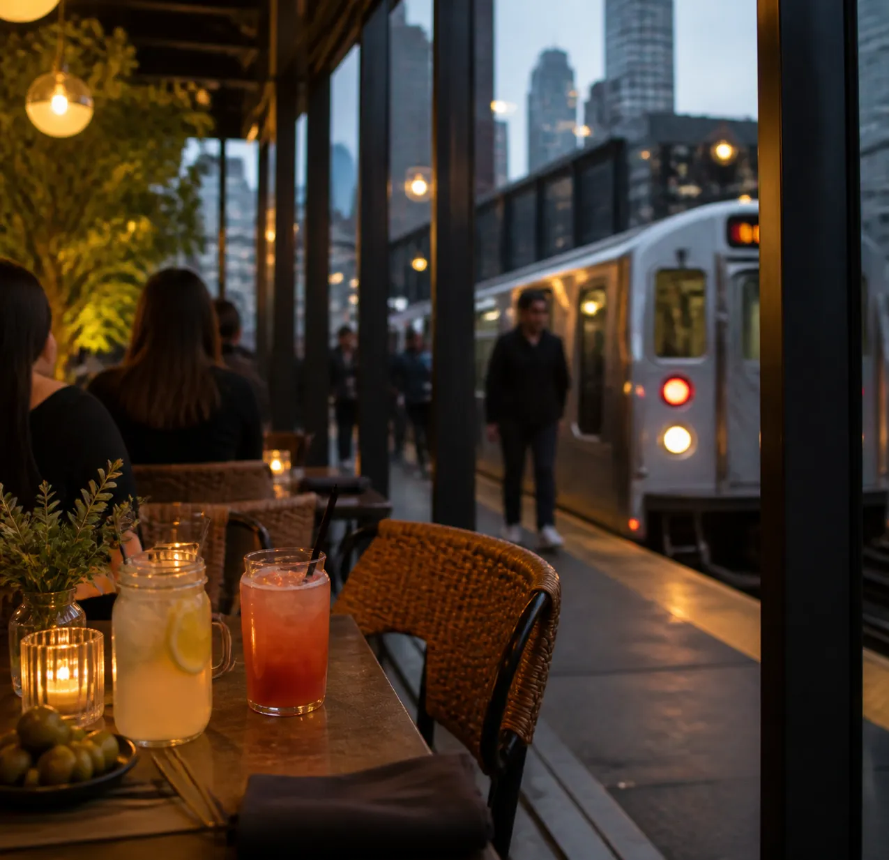 Local NYC scene for Restaurant Chain: Best Mocktail Happy Hours In NYC.
