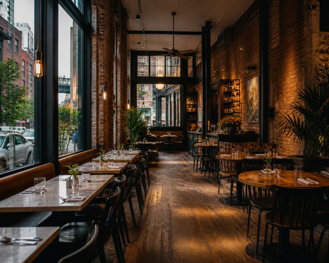 Local NYC scene for Salad and Go: NYC Restaurants With No Minimum Spend For Large Groups.