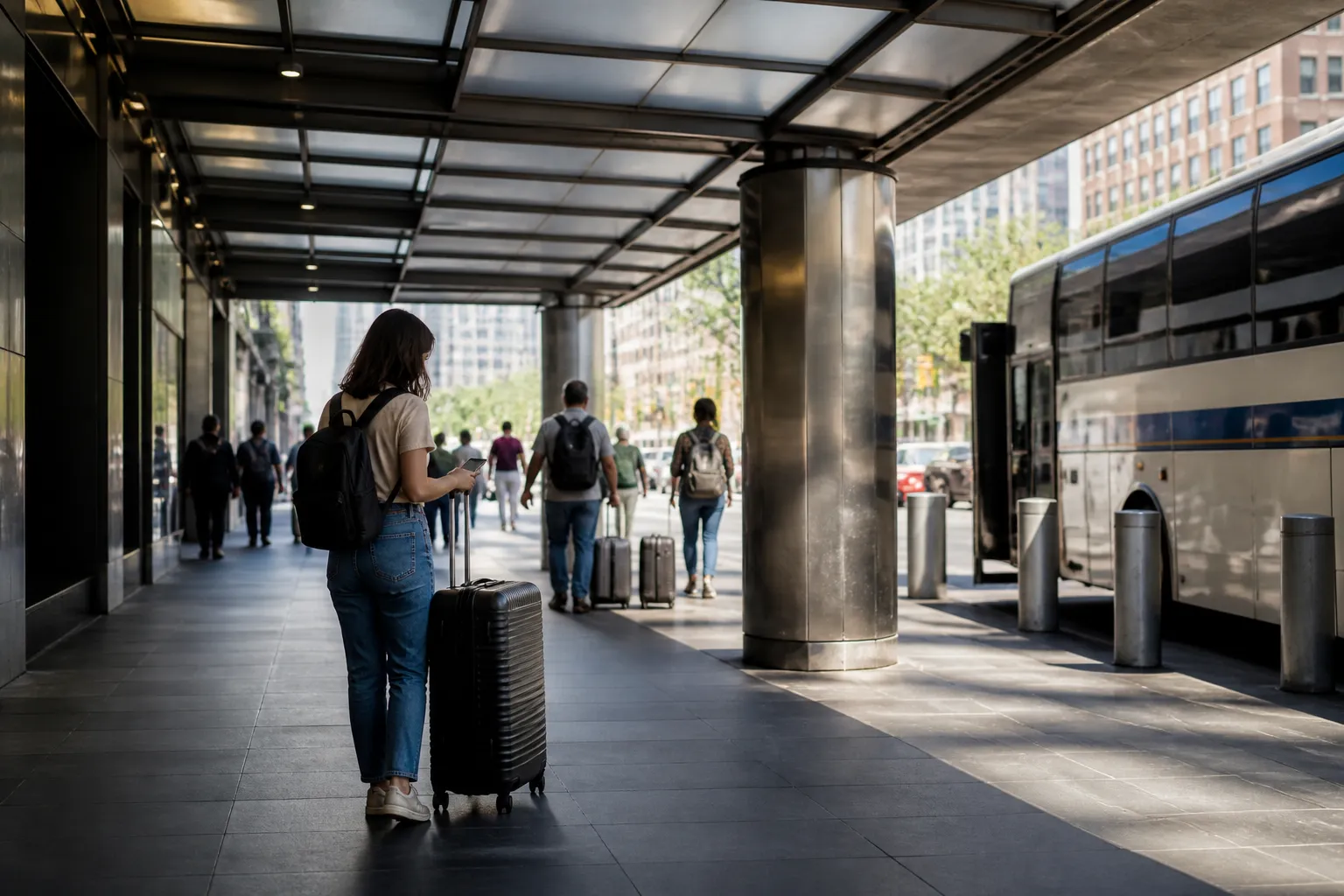 Local NYC scene for Weather Heat Wave: NYC Luggage Storage Near Neighborhoods, Not Just Tourist Hubs.