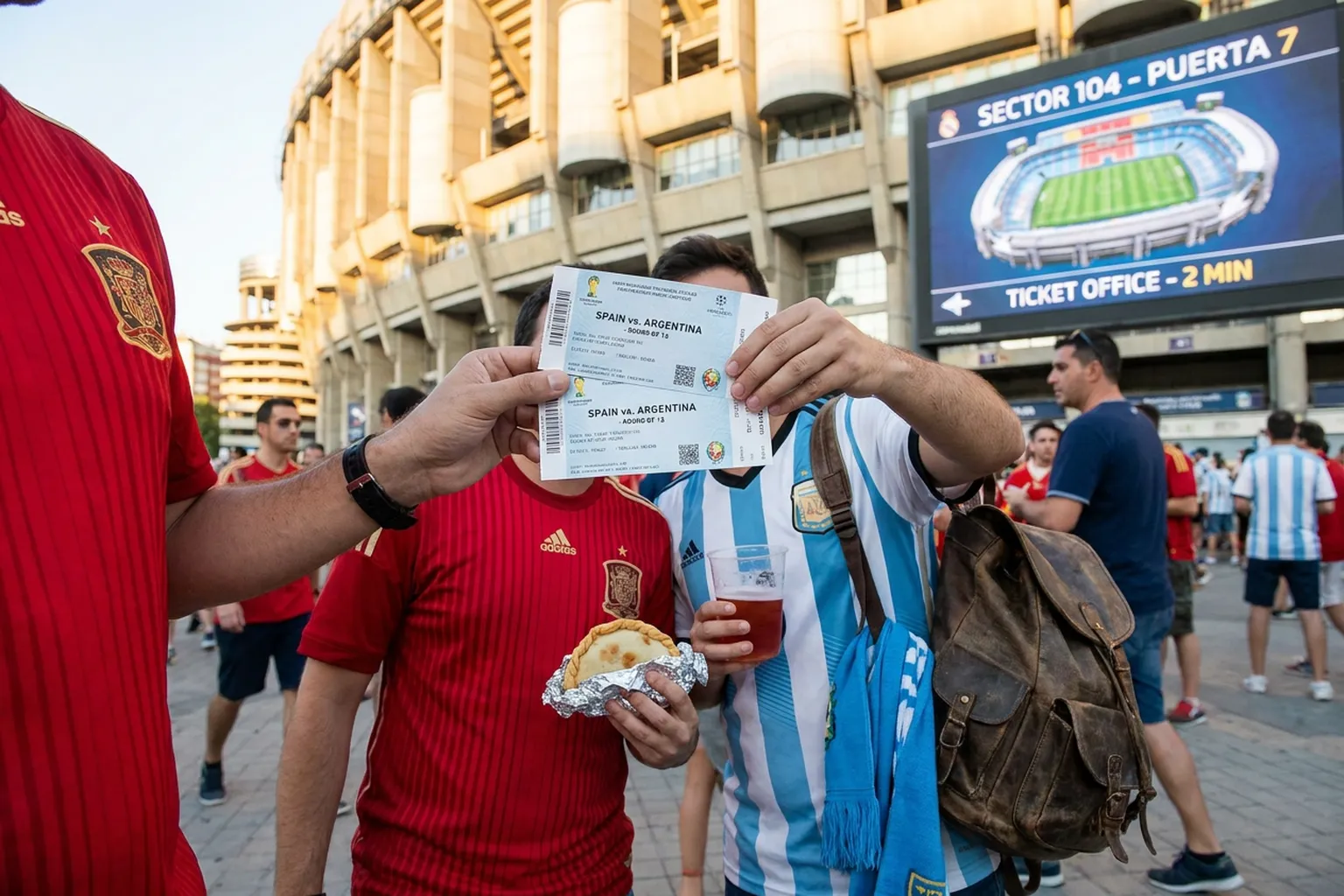 A bright practical scene for spain argentina needed 106 minutes before ferran broke deadlock.