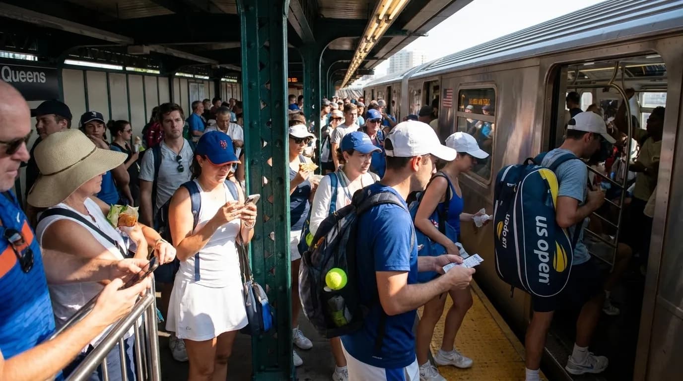 Bright editorial scene supporting World Cup Final Crowd Lessons for US Open Visitors.