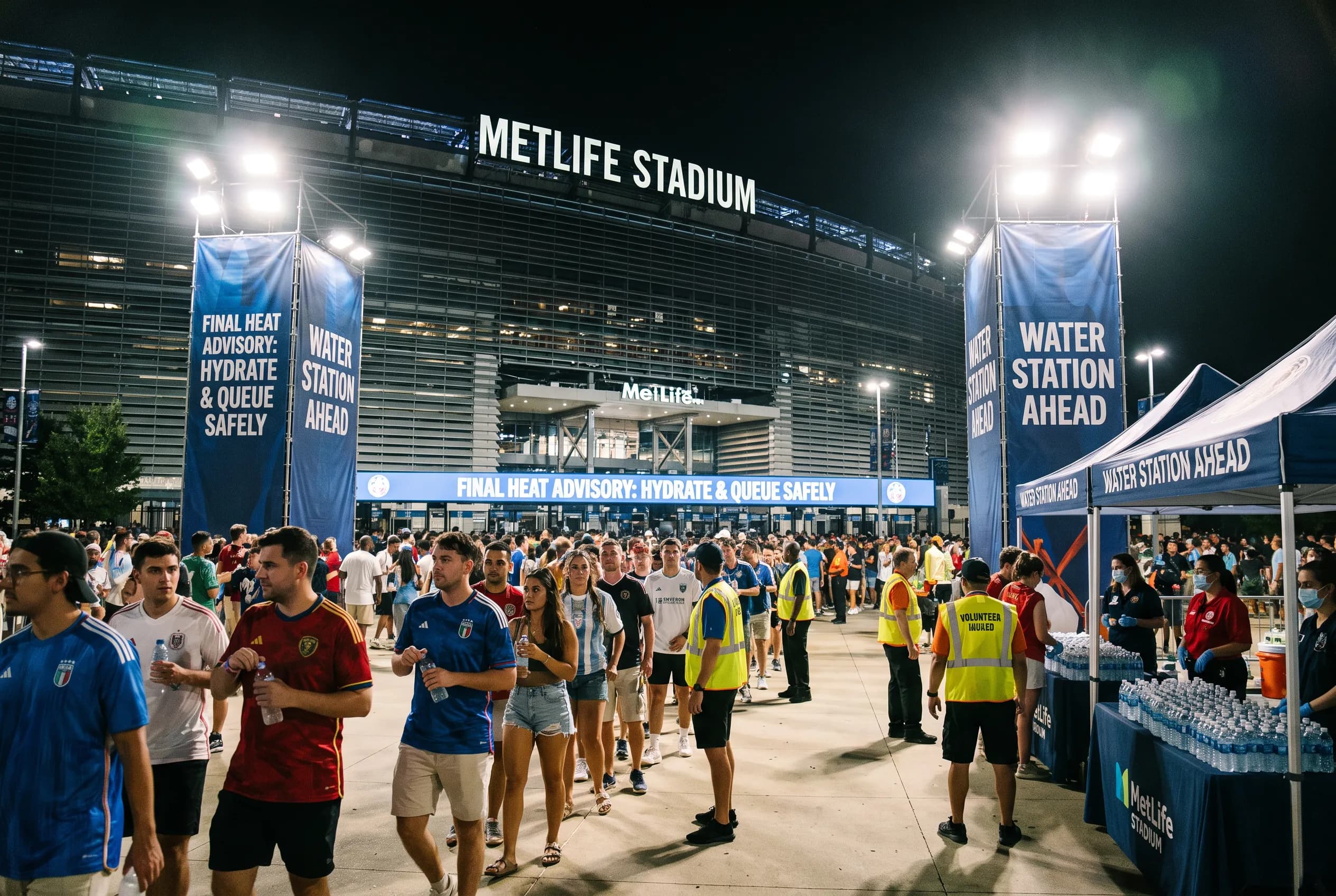 Bright World Cup match-day scene in New York · New Jersey.