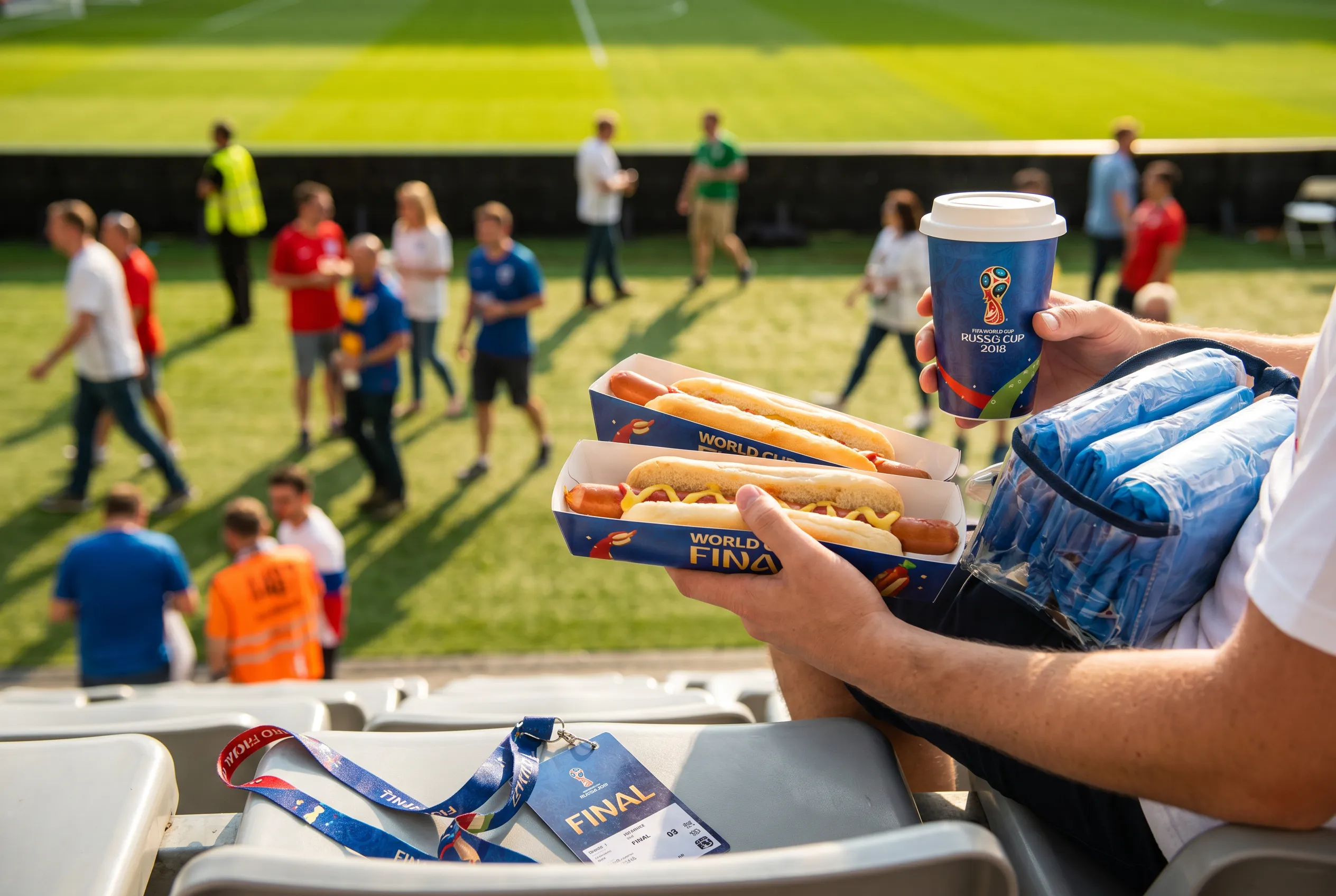 A bright practical scene for world cup final live score lineups var and trophy.