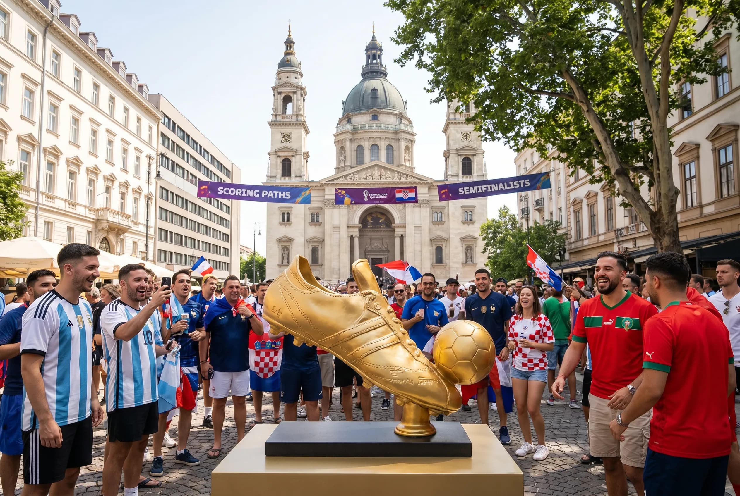 Bright World Cup match-day scene in Dallas · Atlanta · New York.