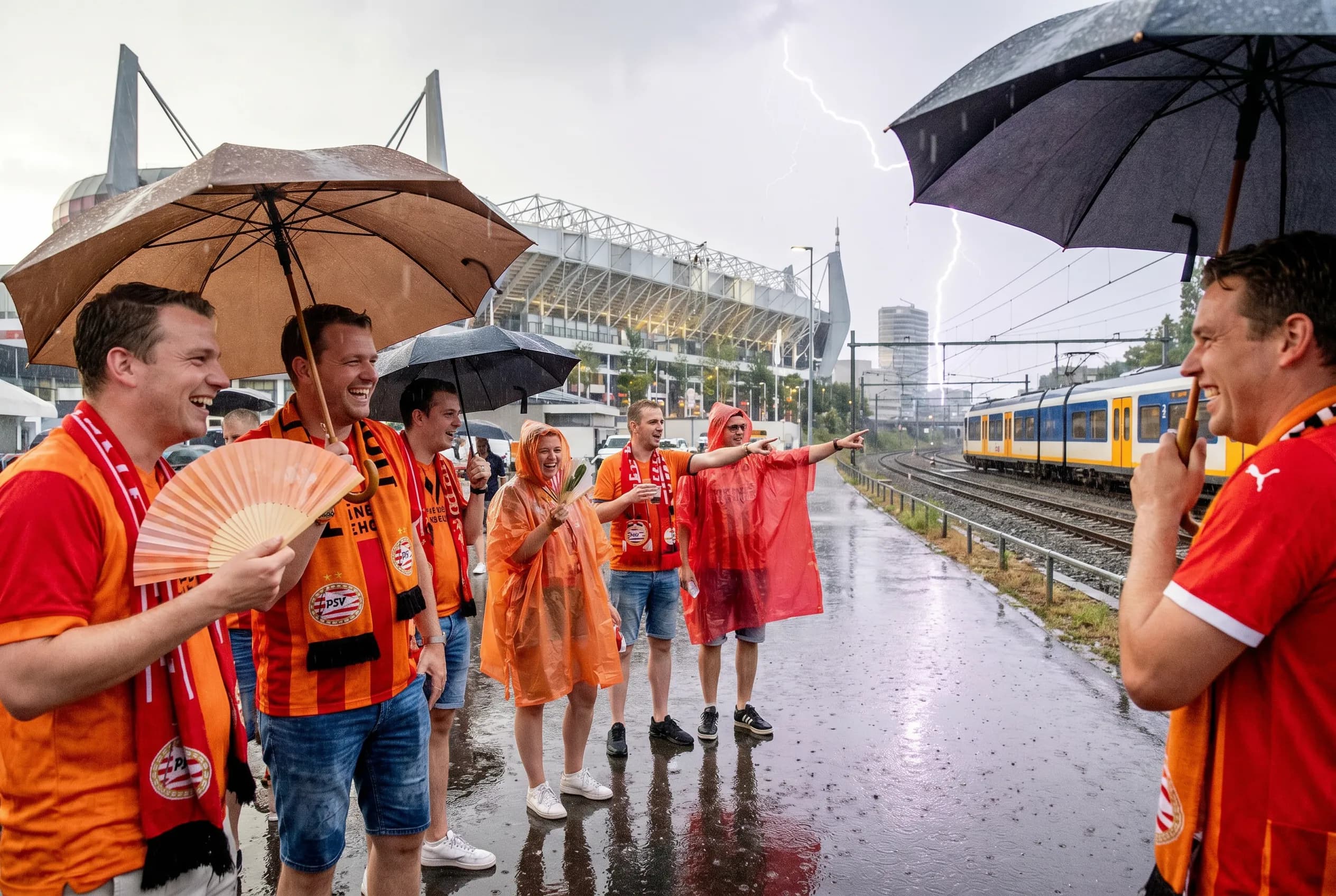 World Cup supporters navigating North America during match day.
