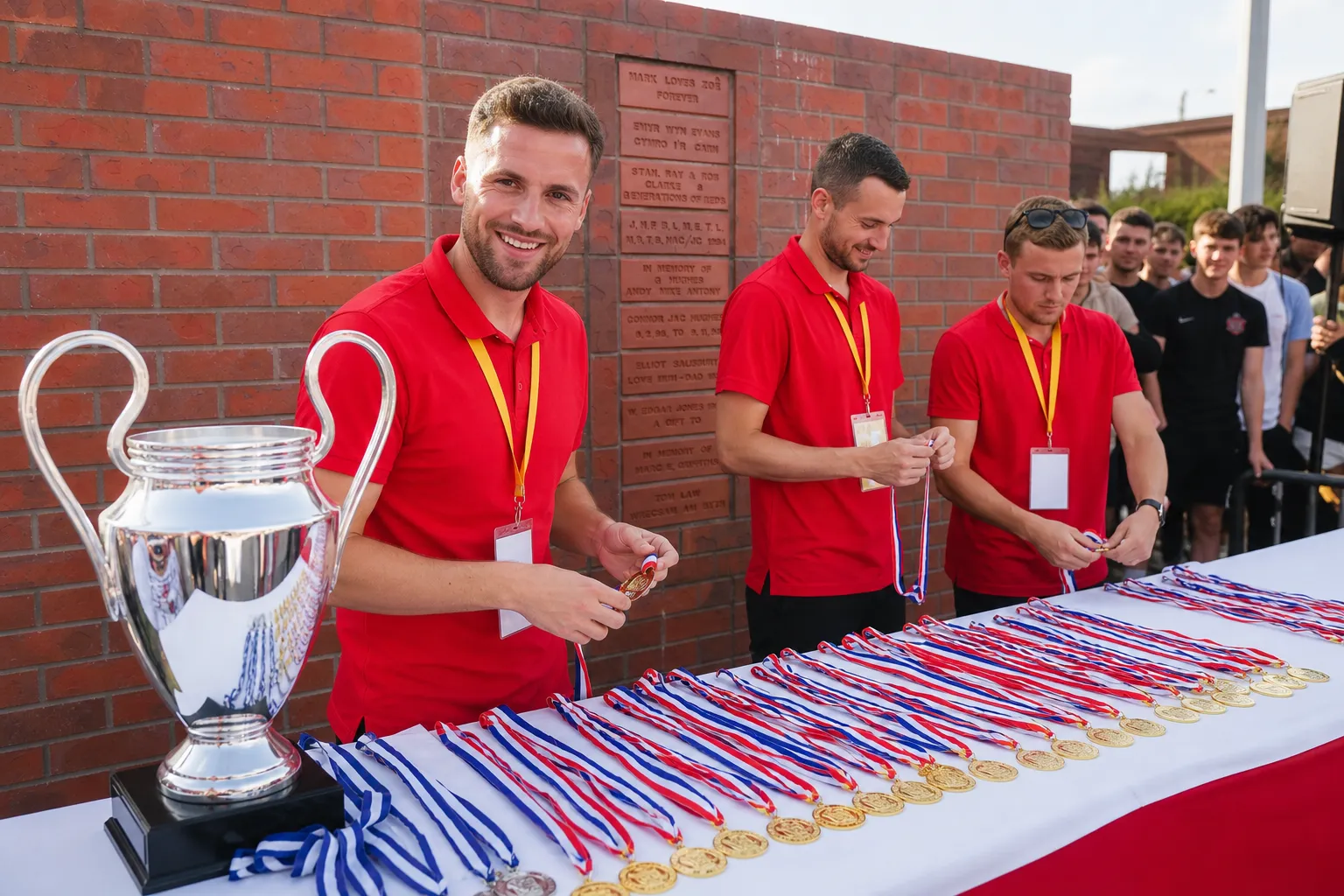 Bright World Cup match-day scene in New York · New Jersey.
