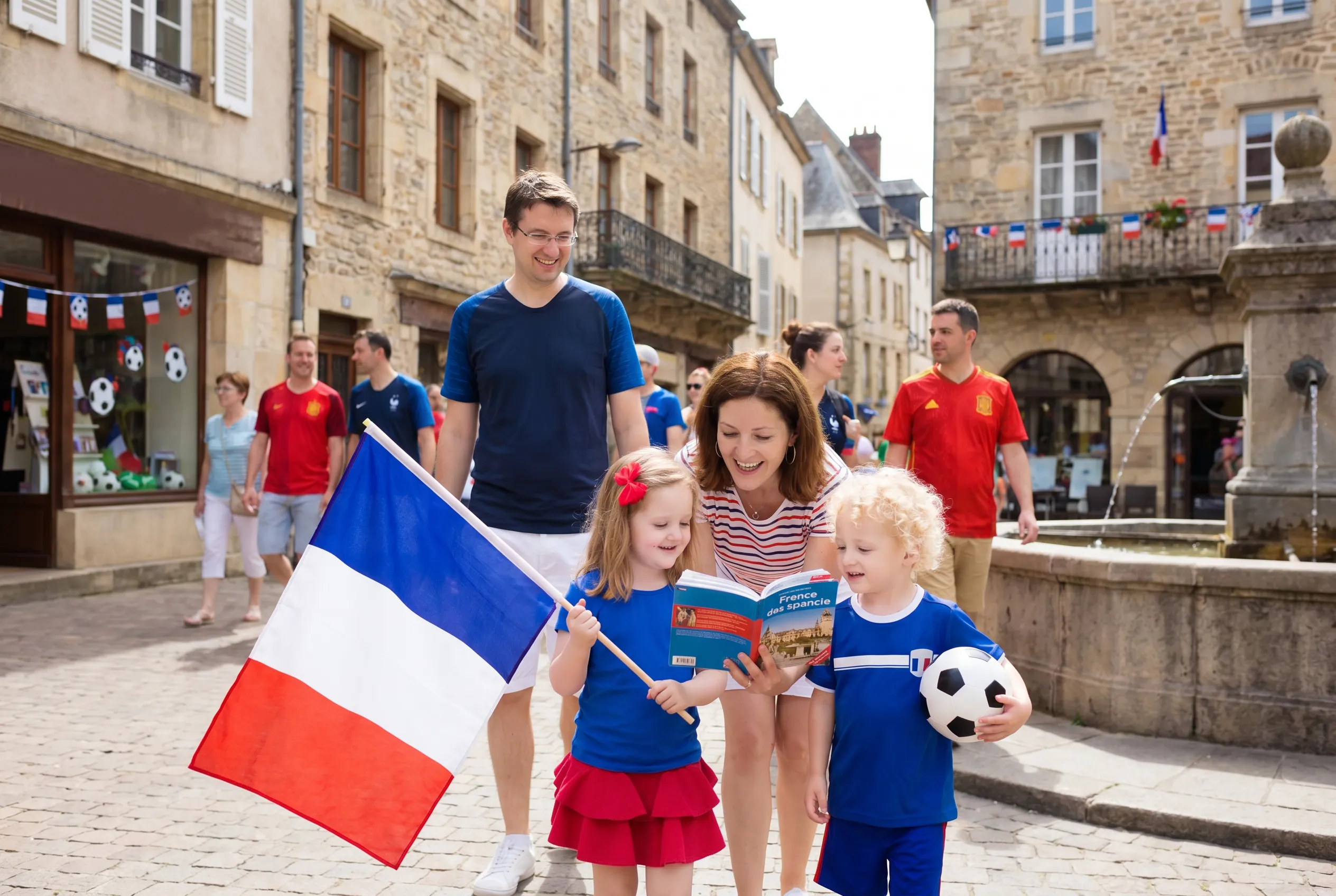 World Cup supporters navigating North America during match day.