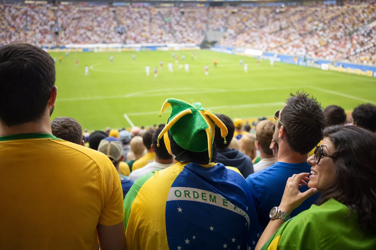 Fans planning a safe route after a World Cup weather delay