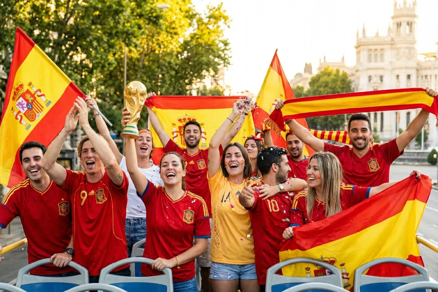 World Cup supporters navigating East Rutherford · New York City · North America during match day.
