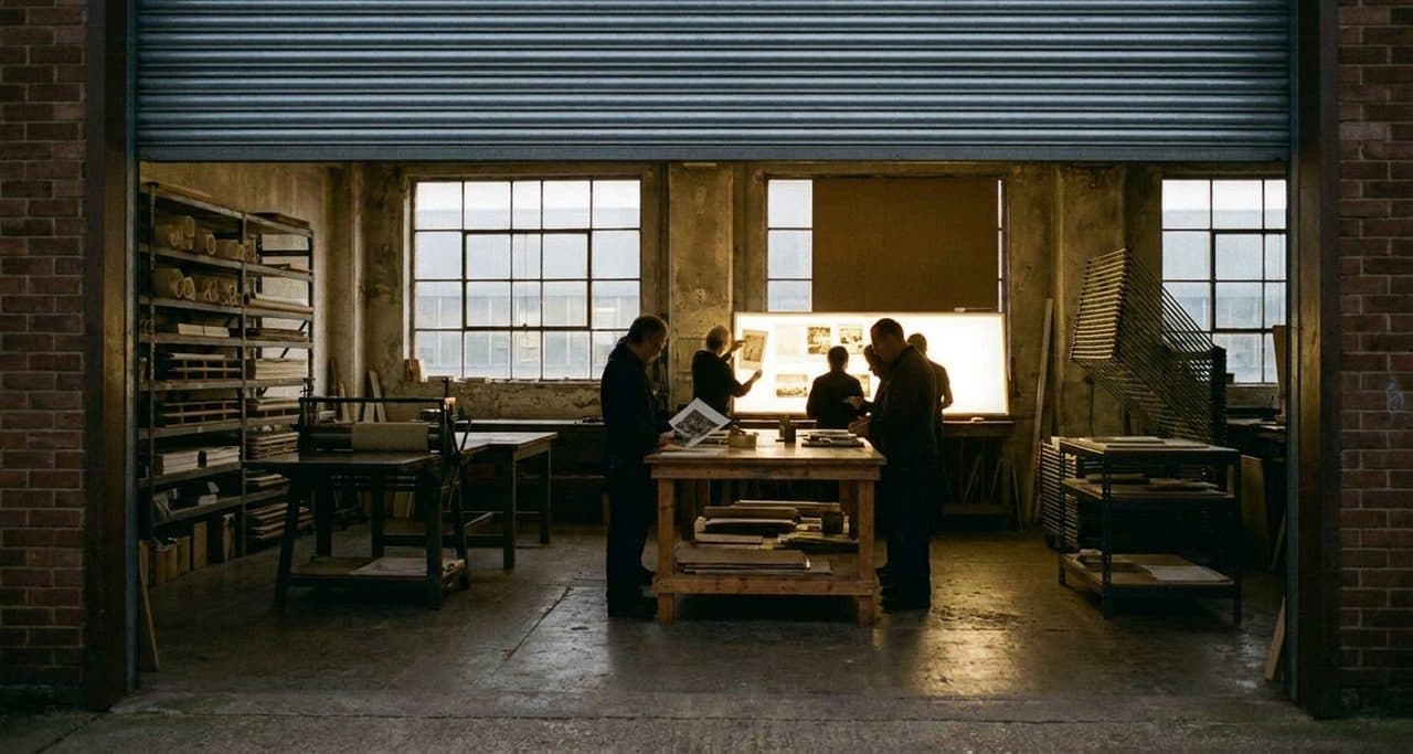 Wynwood Printshop Where the World Cup Schedule Hangs Like Gallery Art - scene